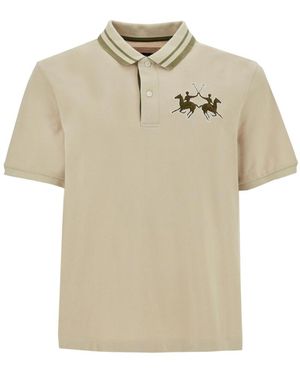 La Martina Polo Shirts - Natural