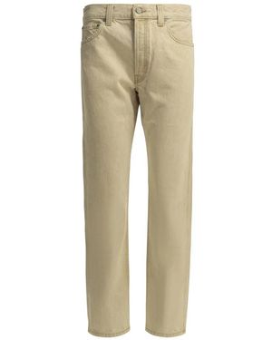 KHAITE Vivian High-Waisted Straight Leg Jeans - Naturel