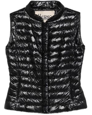 Herno Jassen ,Zwart ,Nylon Vera Vest