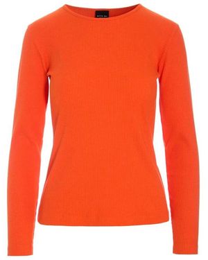 Bitte Kai Rand Ripp-Bluse - Orange