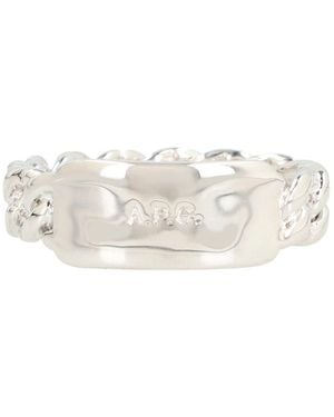 A.P.C. Rings - White