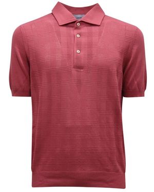 Lardini Polo Shirts - Red