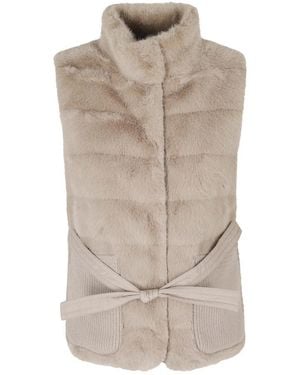 DUNO Jassen ,Pejo Vest - Naturel