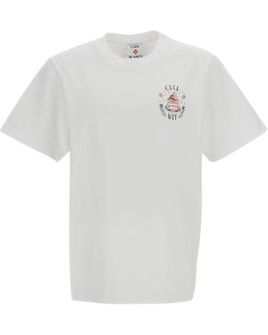 CASABLANCA T-Shirts - White