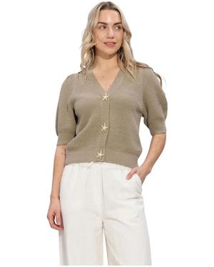 Notre-v Nv-Hidy Cardigan - Naturel