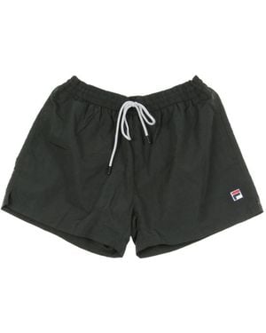 Fila Badeshorts - Schwarz