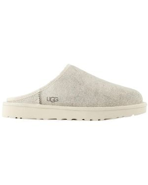 UGG Classic Slip-On Crackle Slide - Weiß
