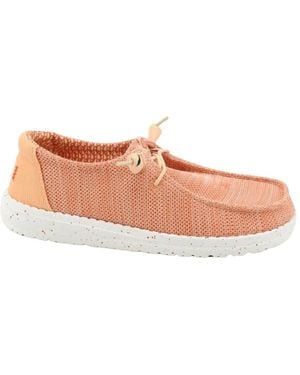 HEYDUDE Laced Shoes - Pink