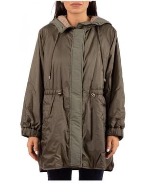 Weekend Single-Breasted Coats - Marrón