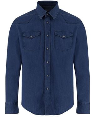 Alessandro Gherardi Denim Shirts - Blue