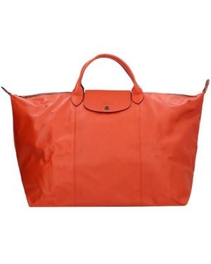 Longchamp Weekend Bags - Red