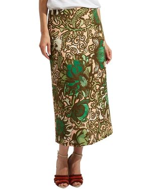 La DoubleJ Midi Skirts - Multicolor