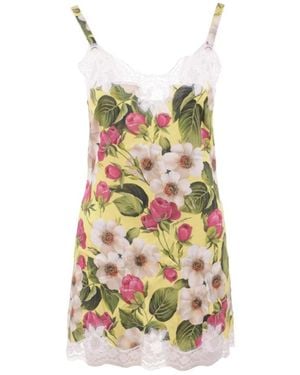 Dolce & Gabbana Short Dresses - Green