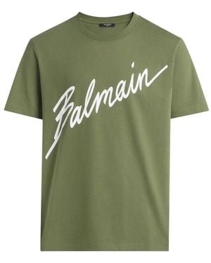 Balmain T-Shirts - Verde
