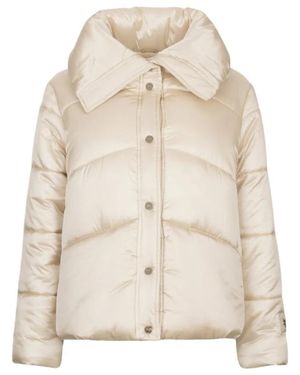 Liu Jo Jassen ,Nylon Quilted Puffer Jacket - Naturel