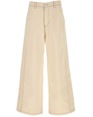 Ami Paris Wide Jeans - Natural