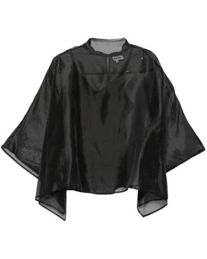 STAUD Overhemden ,Zwart ,Polyester Fia Top