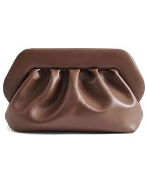 THEMOIRÈ Clutches - Brown