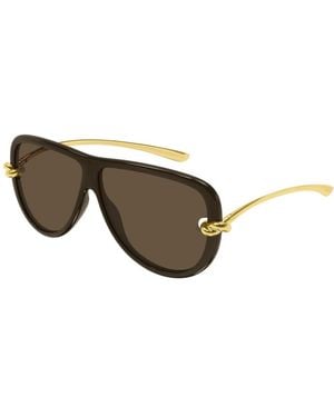 Bottega Veneta Sunglasses - Brown