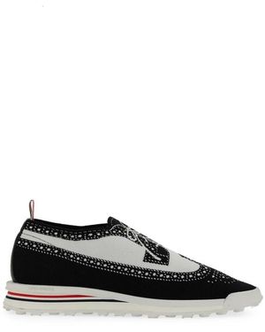 Thom Browne Longwing Brogue Mit Tech Runner Sohle - Schwarz