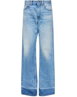 MM6 by Maison Margiela Straight Jeans - Azul