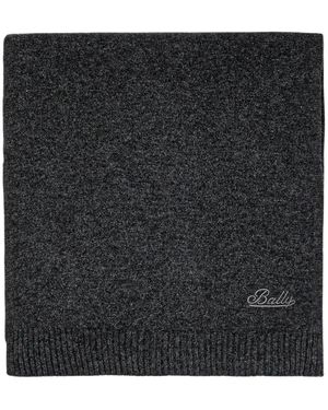 Bally Feinstrickschal - Schwarz