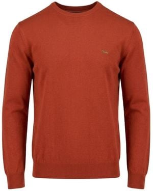 Harmont & Blaine Round-Neck Knitwear - Rosso