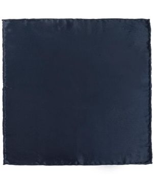 Ferragamo Zijden Zakdoek - Blauw