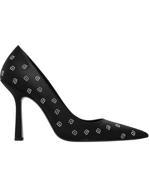 Alexander Wang Delphine Embellished Court Shoes - Black