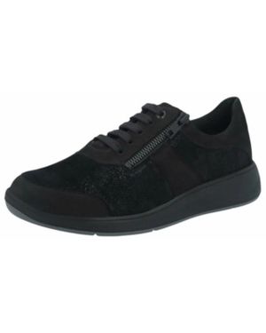 SOLIDUS Comfort Veterschoenen Voor - Zwart