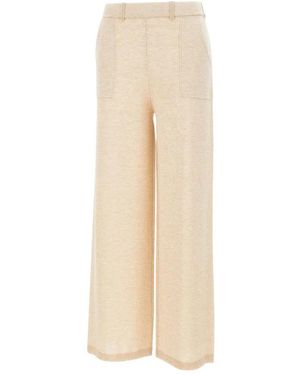 Kangra Straight Trousers - Natural