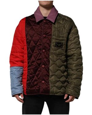 Dolce & Gabbana Winter Jackets - Red