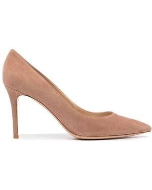 Gianvito Rossi Schoenen ,Suède 85 Suede Pump - Roze
