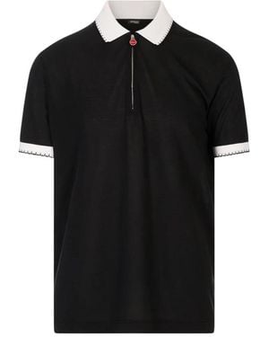 Kiton Polo Shirts - Negro