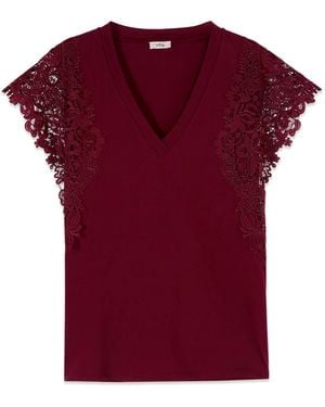 Oltre Blouses - Rojo