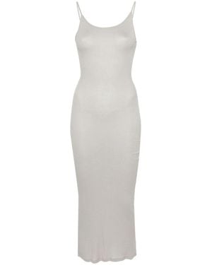 Majestic Filatures Knitted Dresses - White