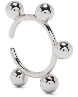 Jil Sander Silber Earcuff Schmuck - Mettallic