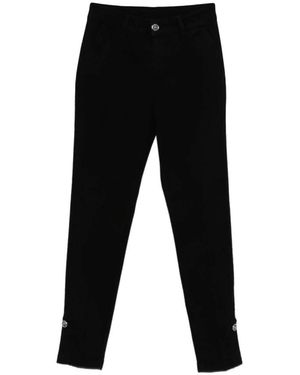 Liu Jo Slim-Fit Trousers - Black