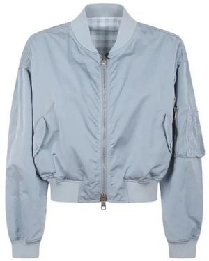 Ermanno Scervino Bomber Jackets - Blue