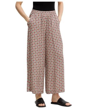 Paul Smith Broeken ,Veelkleurig ,Geometric Print Broeken - Bruin