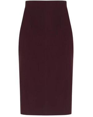 Mugler Pencil Skirts - Purple