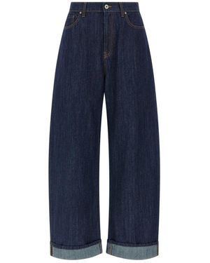 P.A.R.O.S.H. Wide Jeans - Azul