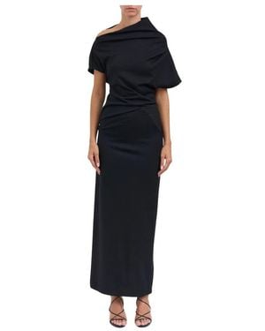 Entire studios Maxi Dresses - Black