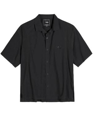 Y-3 Short Sleeve Shirts - Black