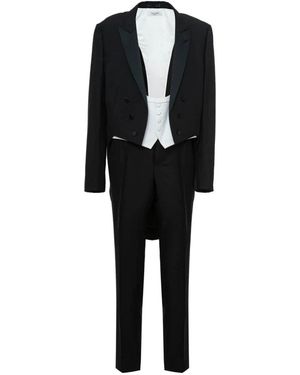 Valentino Garavani Single Breasted Suit Set - Zwart