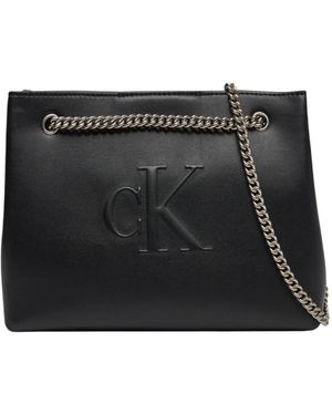 Calvin Klein Shoulder Bags - Nero