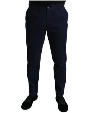 Dolce & Gabbana Slim-Fit Trousers - Blue