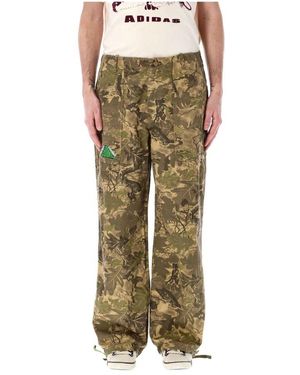 Brain Dead Camo Utility Knöchelhose - Grün