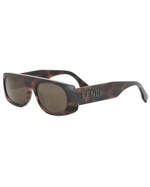 Fendi Authentische Signature Brille Mit Premium-Qualität - Braun