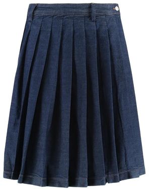 7 For All Mankind Denim Skirts - Blu